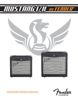 Fender Mustang-I-II-advanced - Owners Manual 